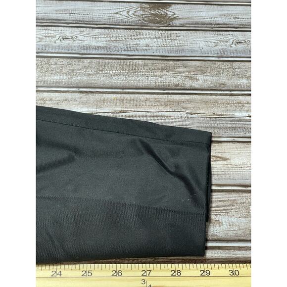 Alan Flusser Men’s Dress Pants Size 34x29 (hemmed) Black Excellent Condition - Picture 4 of 5